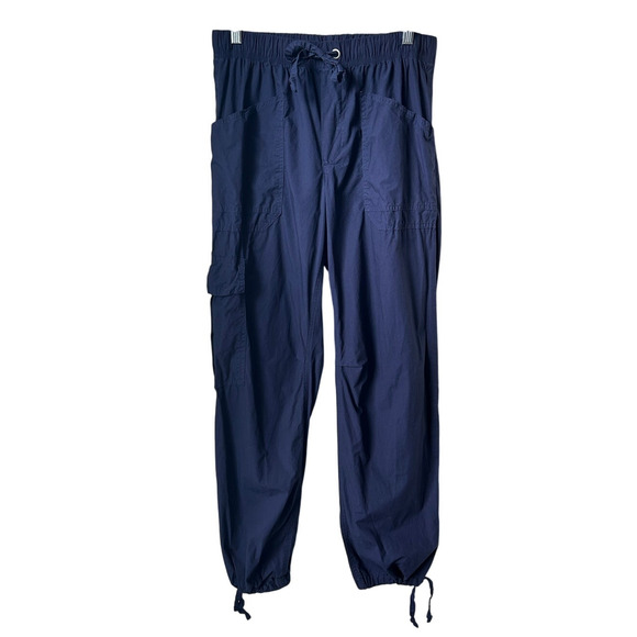 aerie Pants - Aerie Navy Paperbag Joggers - Medium